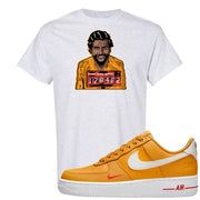 Yellow Ochre Low AF 1s T Shirt | Escobar Illustration, Ash