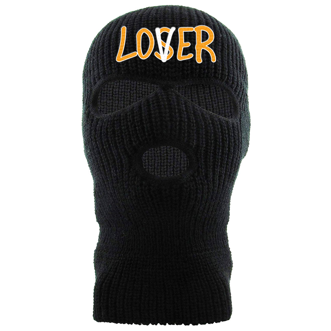 Yellow Ochre Low AF 1s Ski Mask | Lover, Black