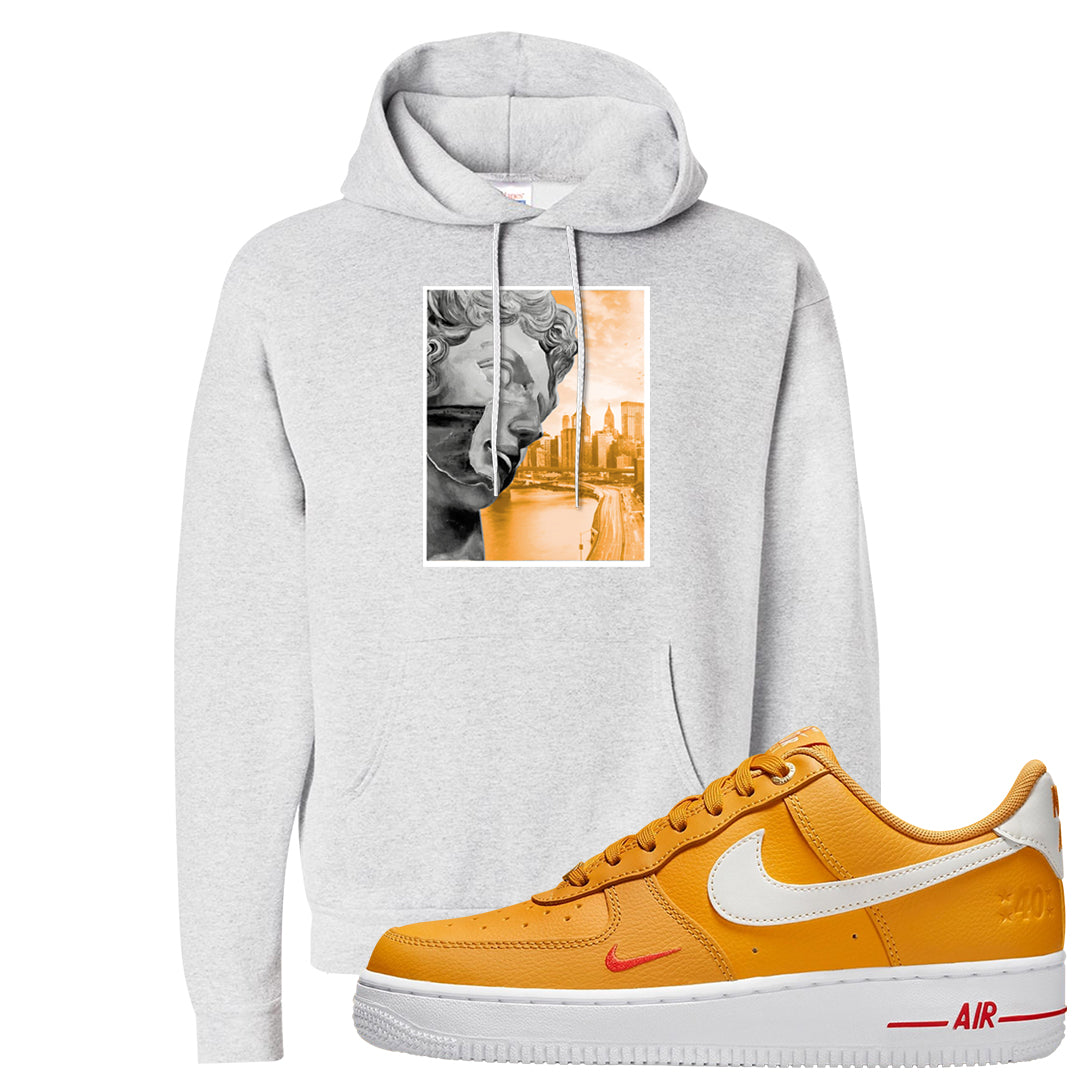 Yellow Ochre Low AF 1s Hoodie | Miguel, Ash