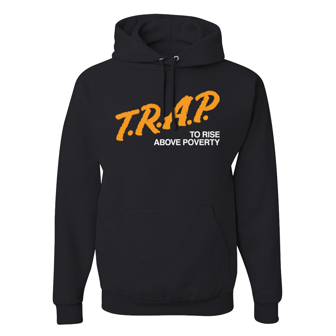 Yellow Ochre Low AF 1s Hoodie | Trap To Rise Above Poverty, Black