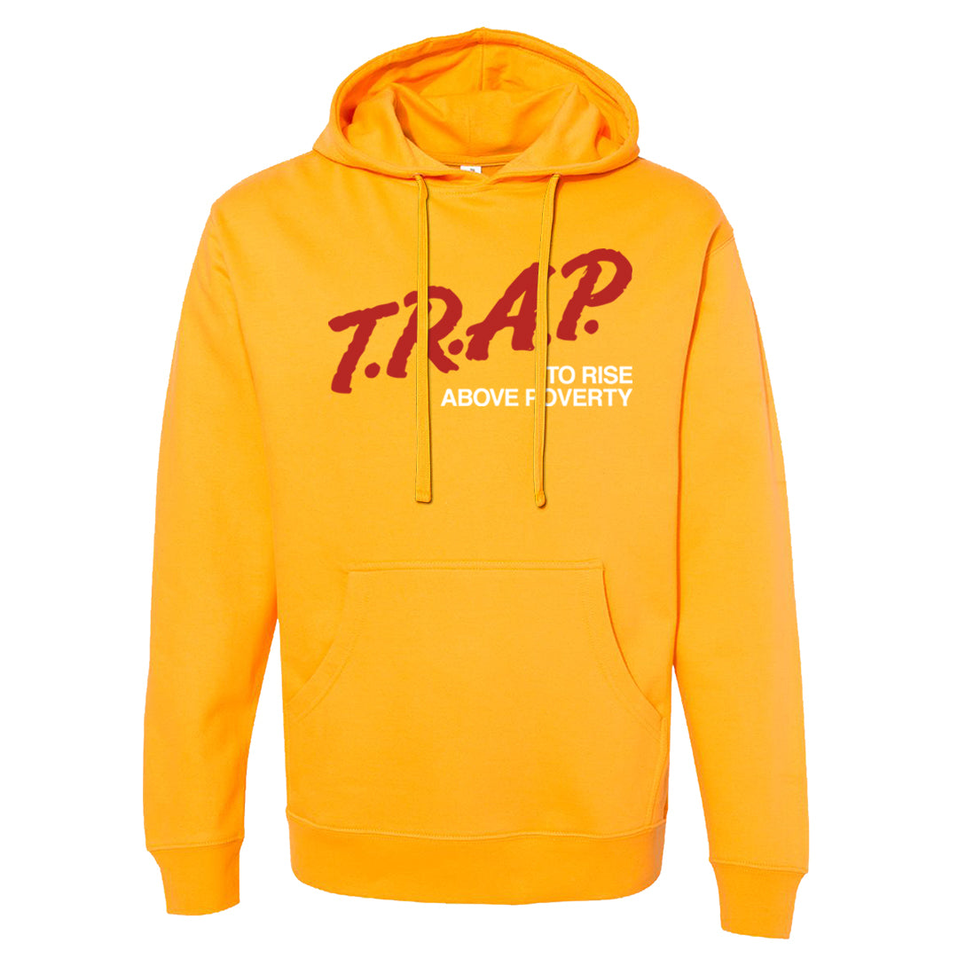 Yellow Ochre Low AF 1s Hoodie | Trap To Rise Above Poverty, Gold