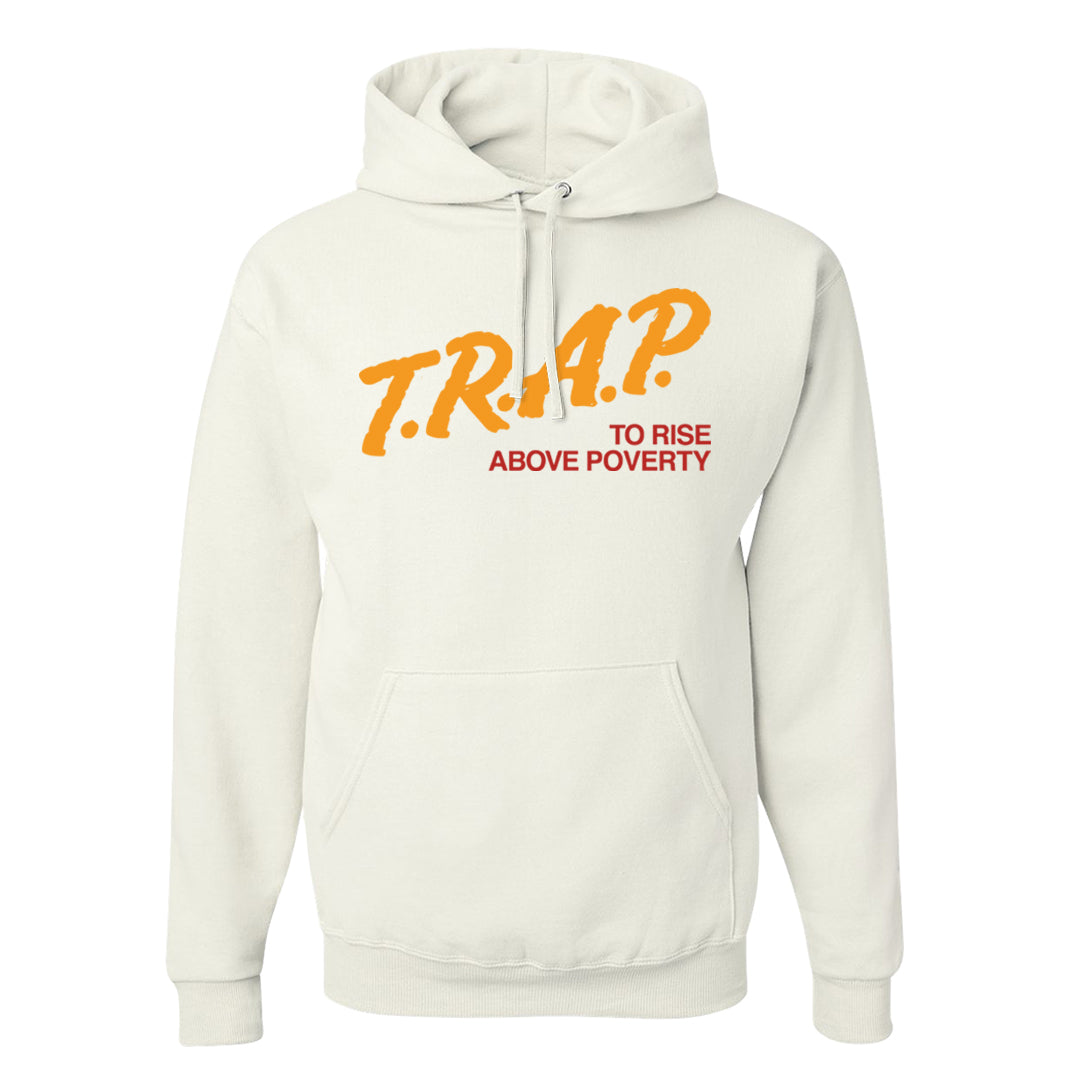 Yellow Ochre Low AF 1s Hoodie | Trap To Rise Above Poverty, White