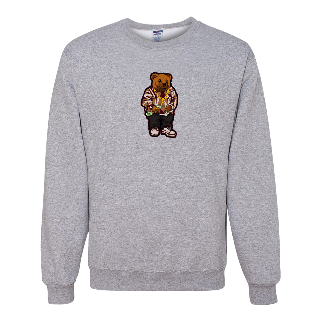 Team Red Gum AF 1s Crewneck Sweatshirt | Sweater Bear, Ash