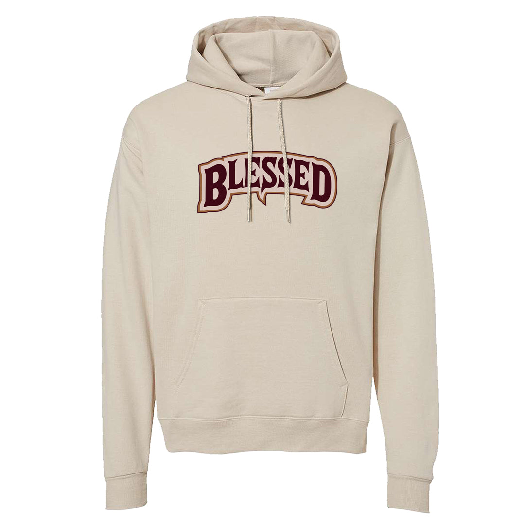 Team Red Gum AF 1s Hoodie | Blessed Arch, Sand