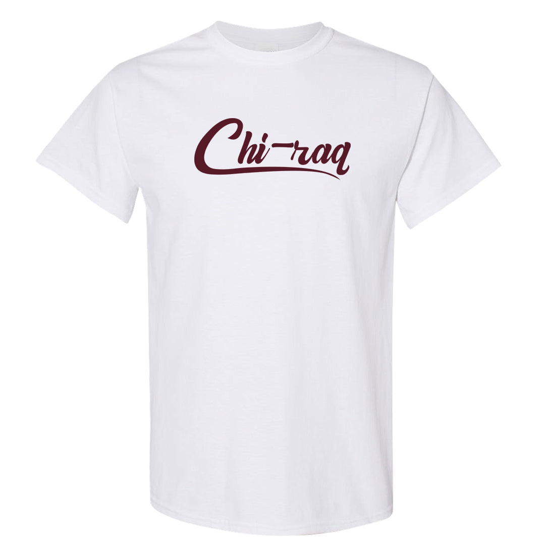 Team Red Gum AF 1s T Shirt | Chiraq, White
