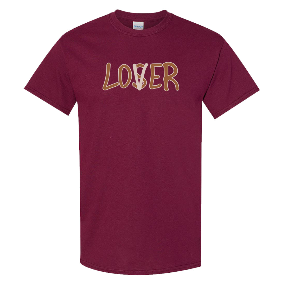 Team Red Gum AF 1s T Shirt | Lover, Maroon