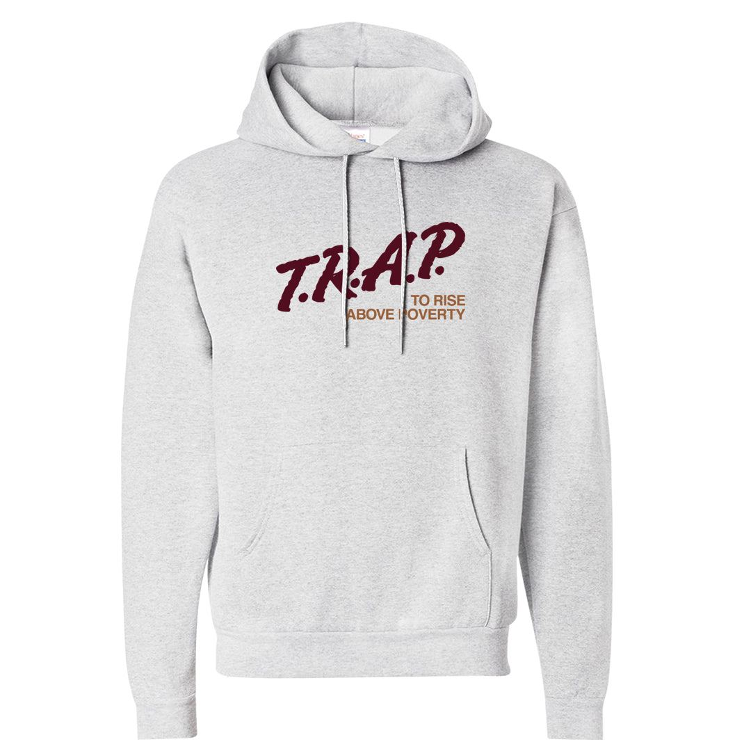 Team Red Gum AF 1s Hoodie | Trap To Rise Above Poverty, Ash