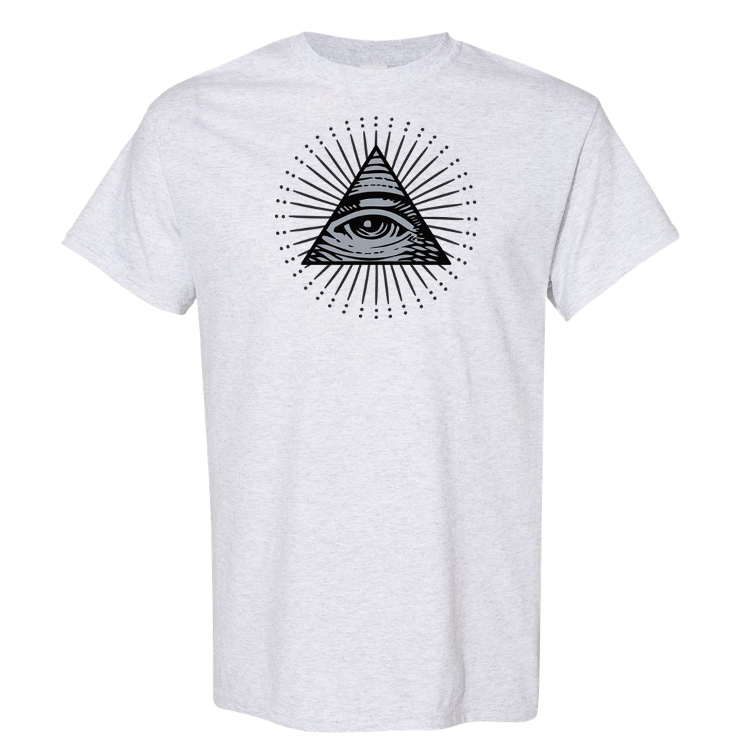 White Python AF 1s T Shirt | All Seeing Eye, Ash