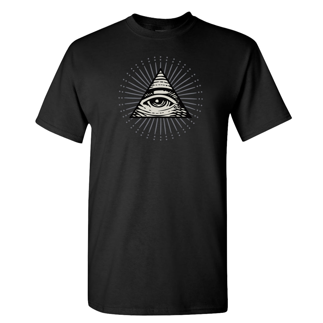 White Python AF 1s T Shirt | All Seeing Eye, Black