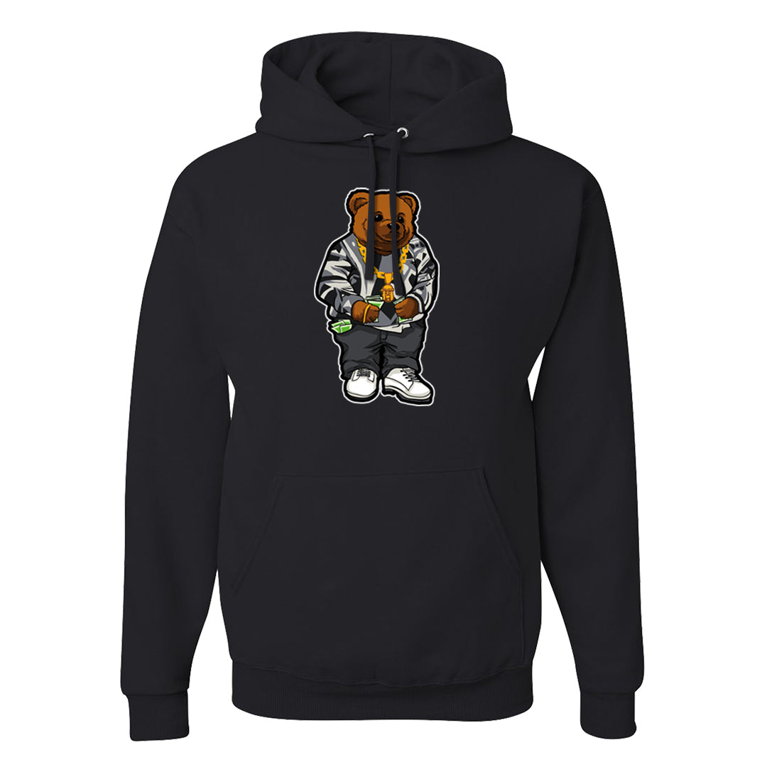 White Python AF 1s Hoodie | Sweater Bear, Black