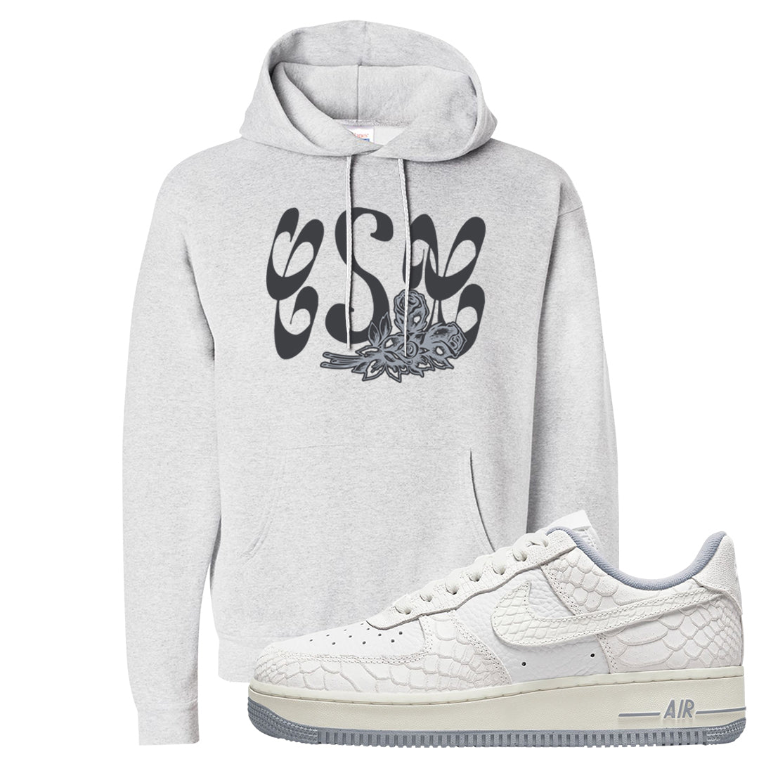 White Python AF 1s Hoodie | Certified Sneakerhead, Ash