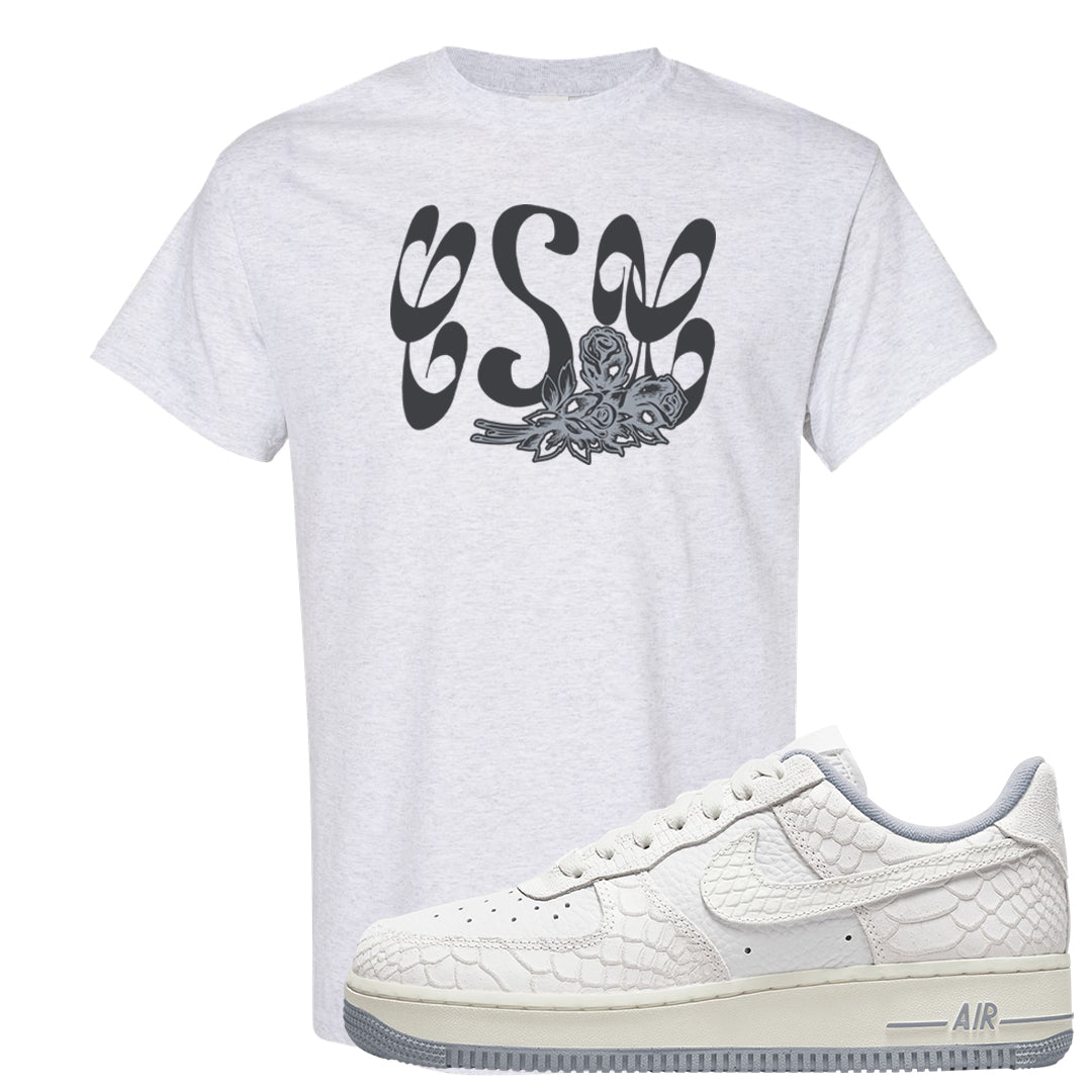 White Python AF 1s T Shirt | Certified Sneakerhead, Ash