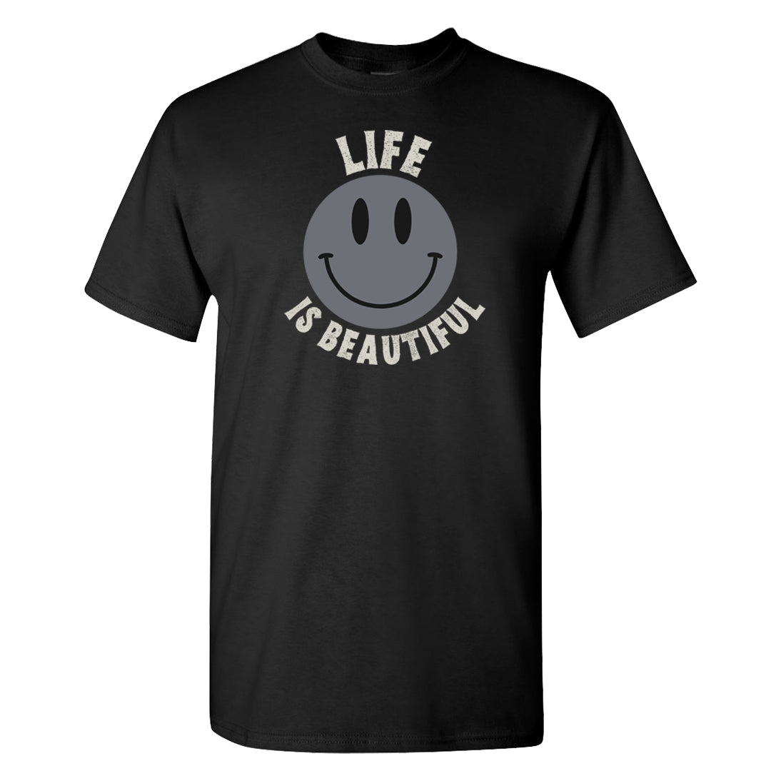 White Python AF 1s T Shirt | Smile Life Is Beautiful, Black
