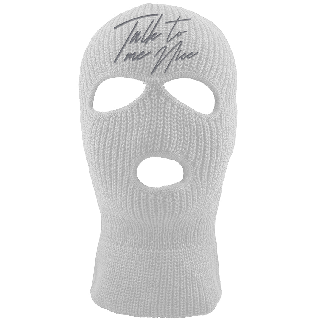 White Python AF 1s Ski Mask | Talk To Me Nice, White