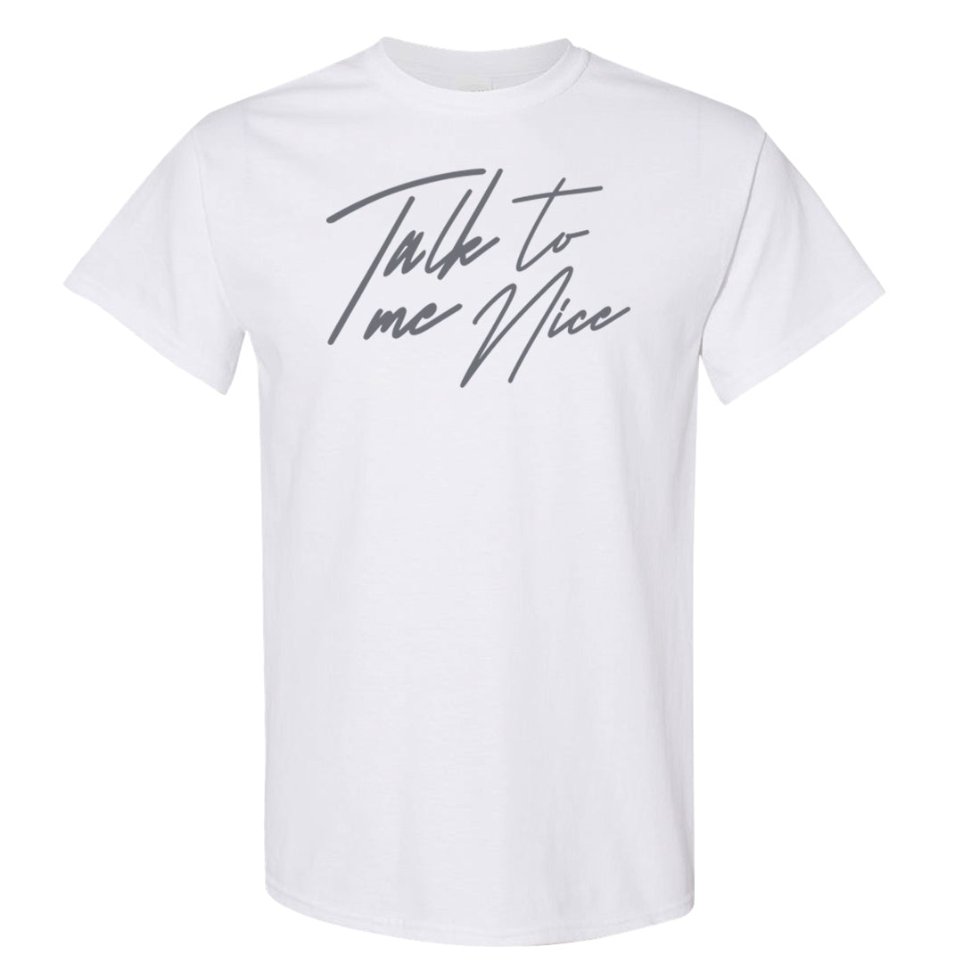 White Python AF 1s T Shirt | Talk To Me Nice, White