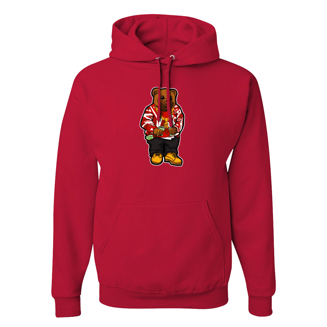 Cherry 11s Hoodie | Sweater Bear, Red