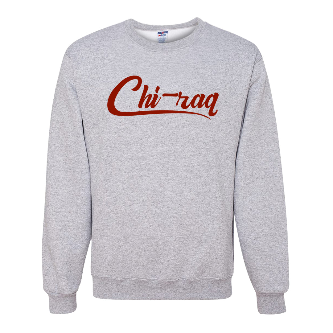 Cherry 11s Crewneck Sweatshirt | Chiraq, Ash