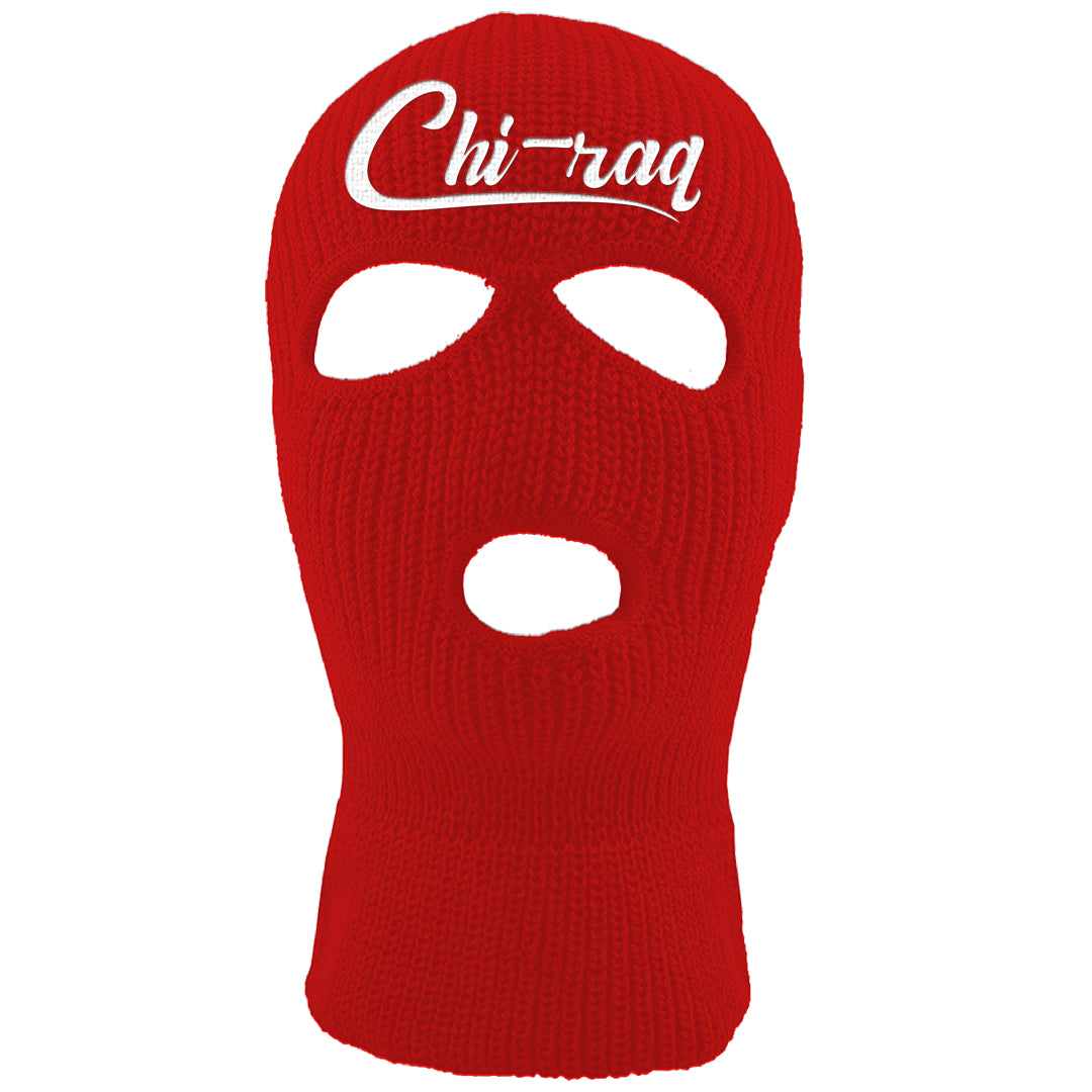 Cherry 11s Ski Mask | Chiraq, Red