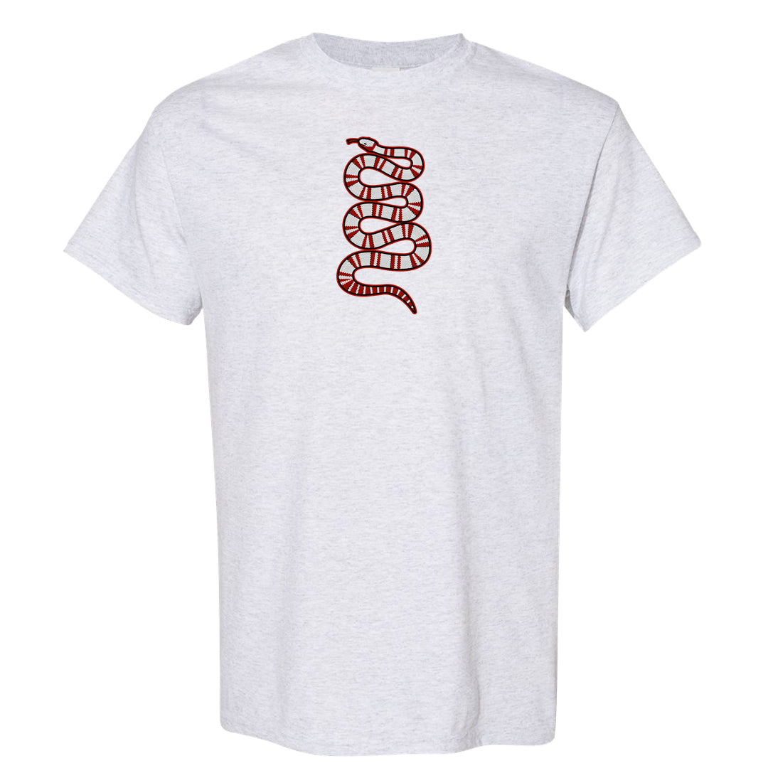Cherry 11s T Shirt | Coiled Snake, Ash