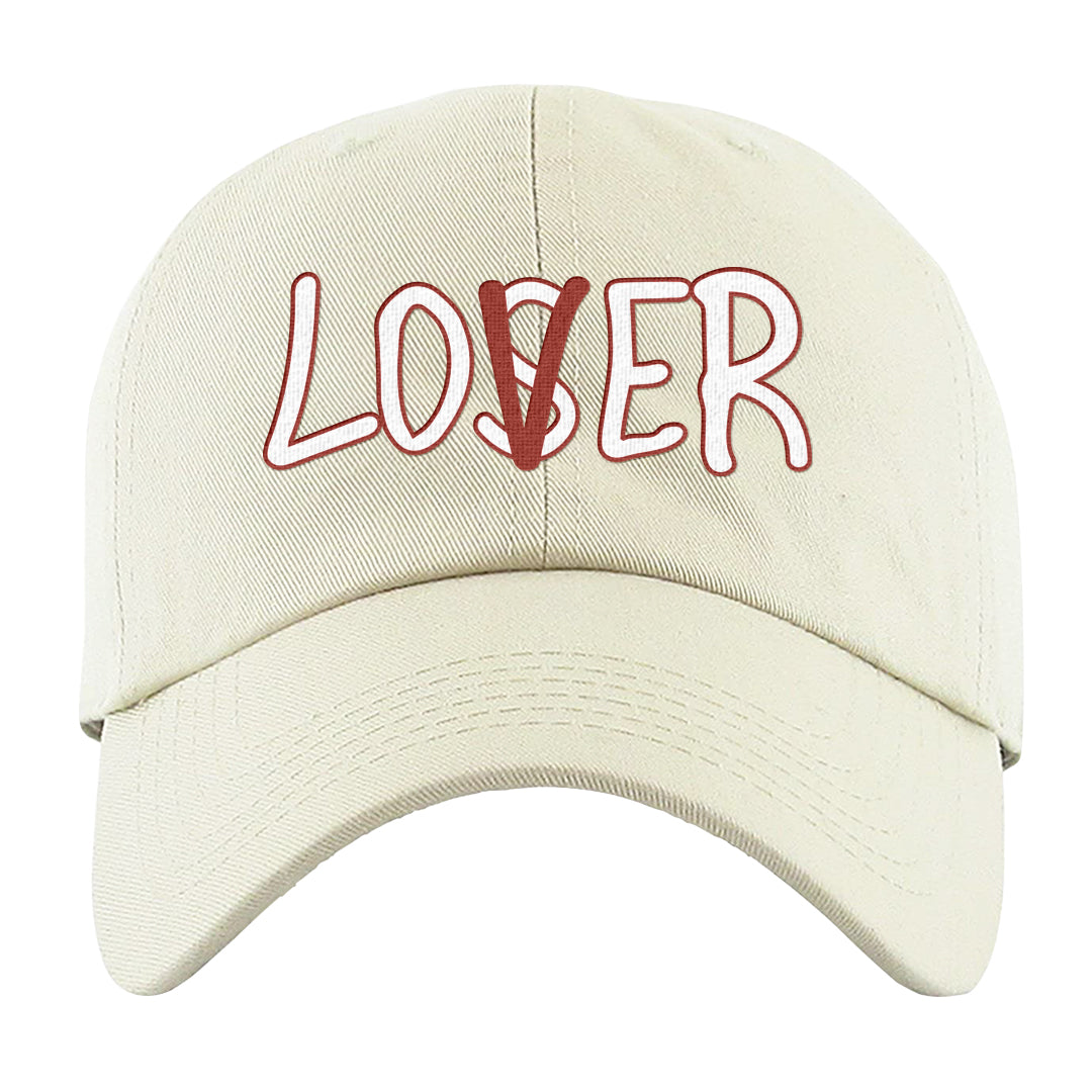 Cherry 11s Dad Hat | Lover, White