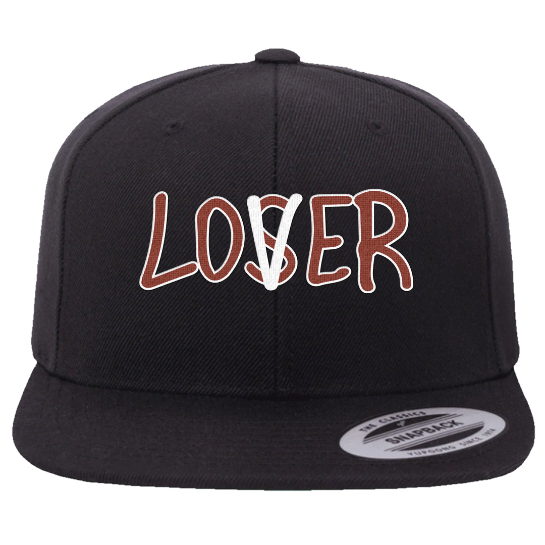 Cherry 11s Snapback Hat | Lover, Black