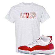 Cherry 11s T Shirt | Lover, Ash