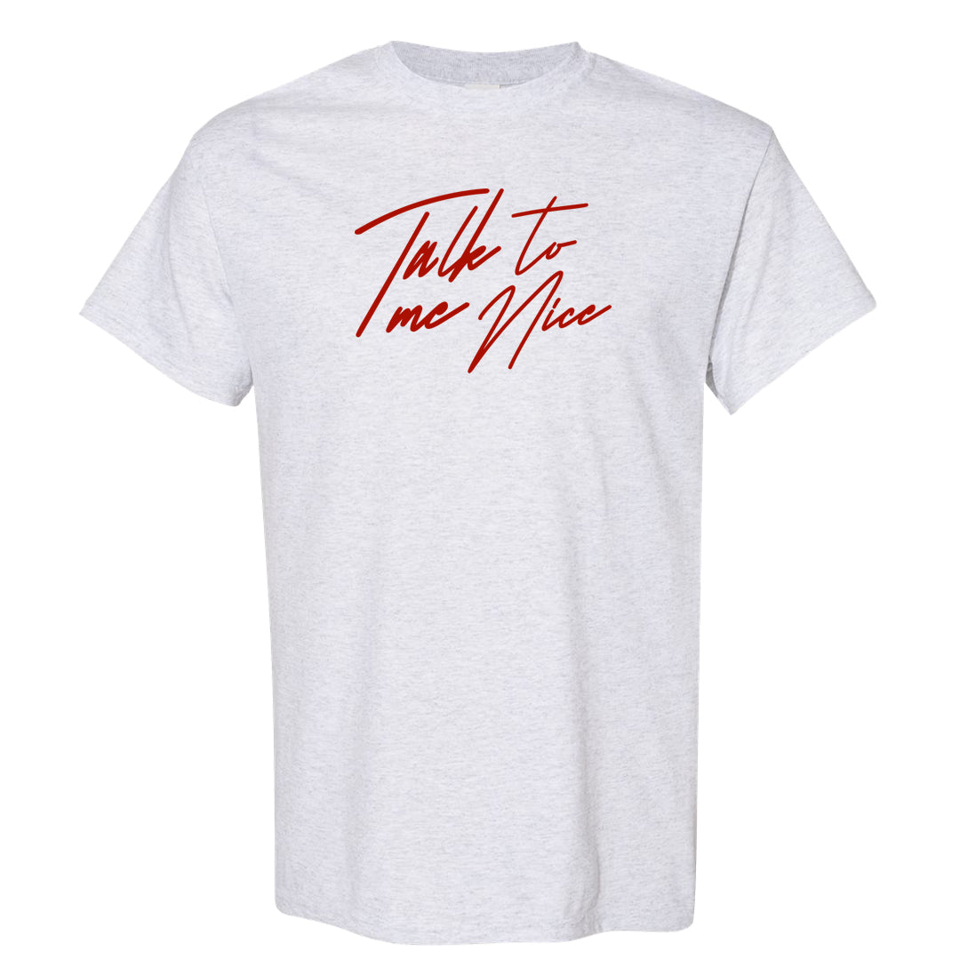 Cherry 11s T Shirt | Talk To Me Nice, Ash