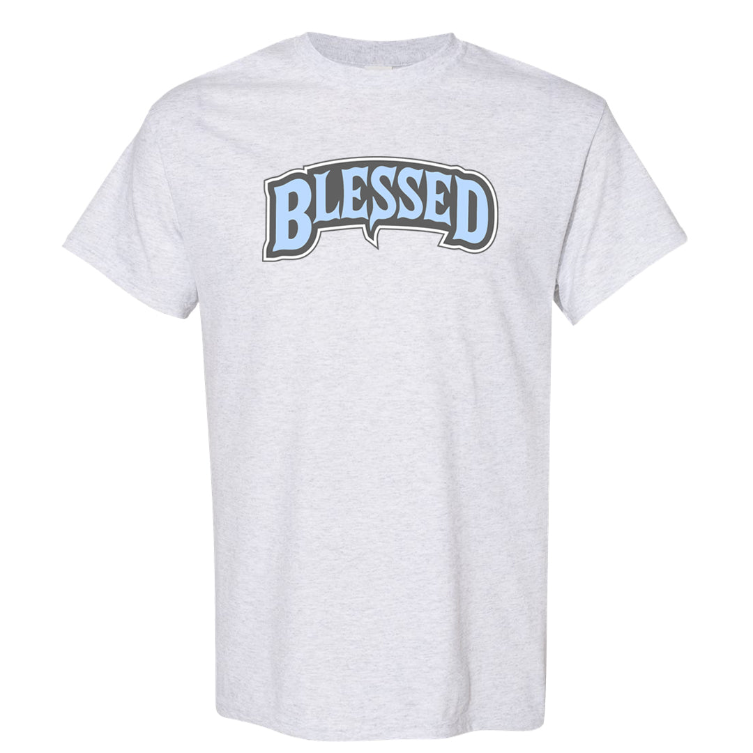 Cement Grey Low 11s T Shirt | Blessed Arch, Ash