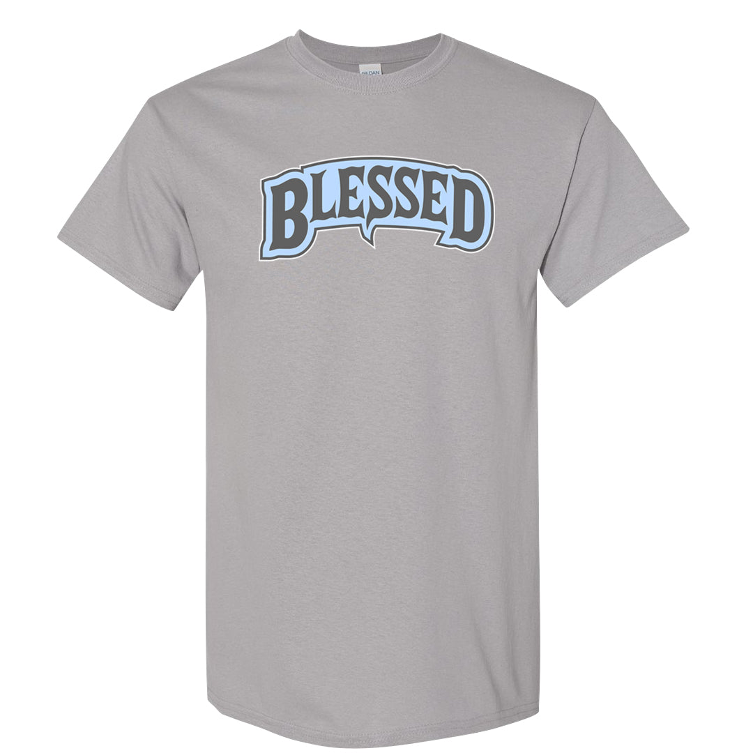 Cement Grey Low 11s T Shirt | Blessed Arch, Gravel