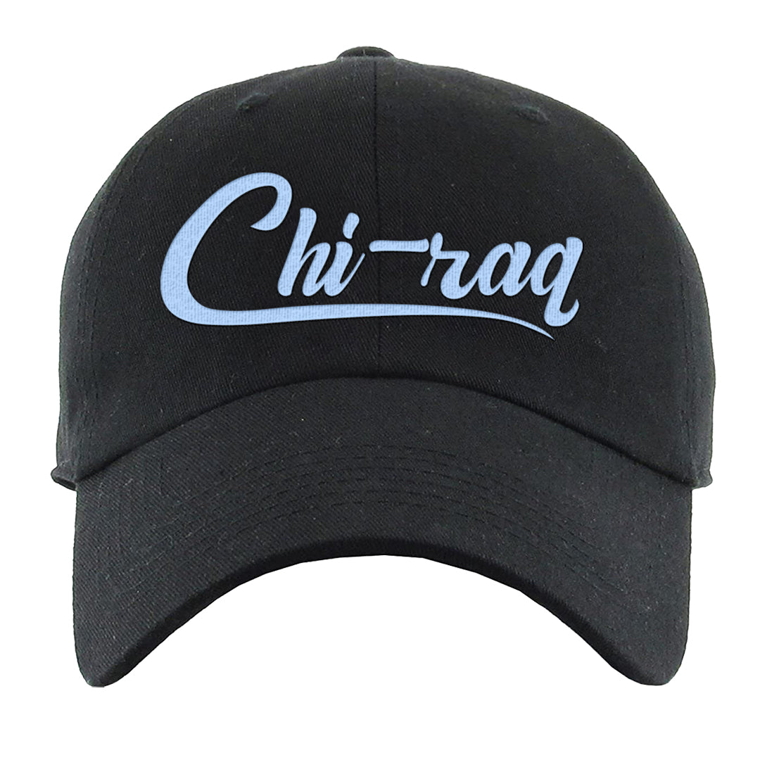 Cement Grey Low 11s Dad Hat | Chiraq, Black