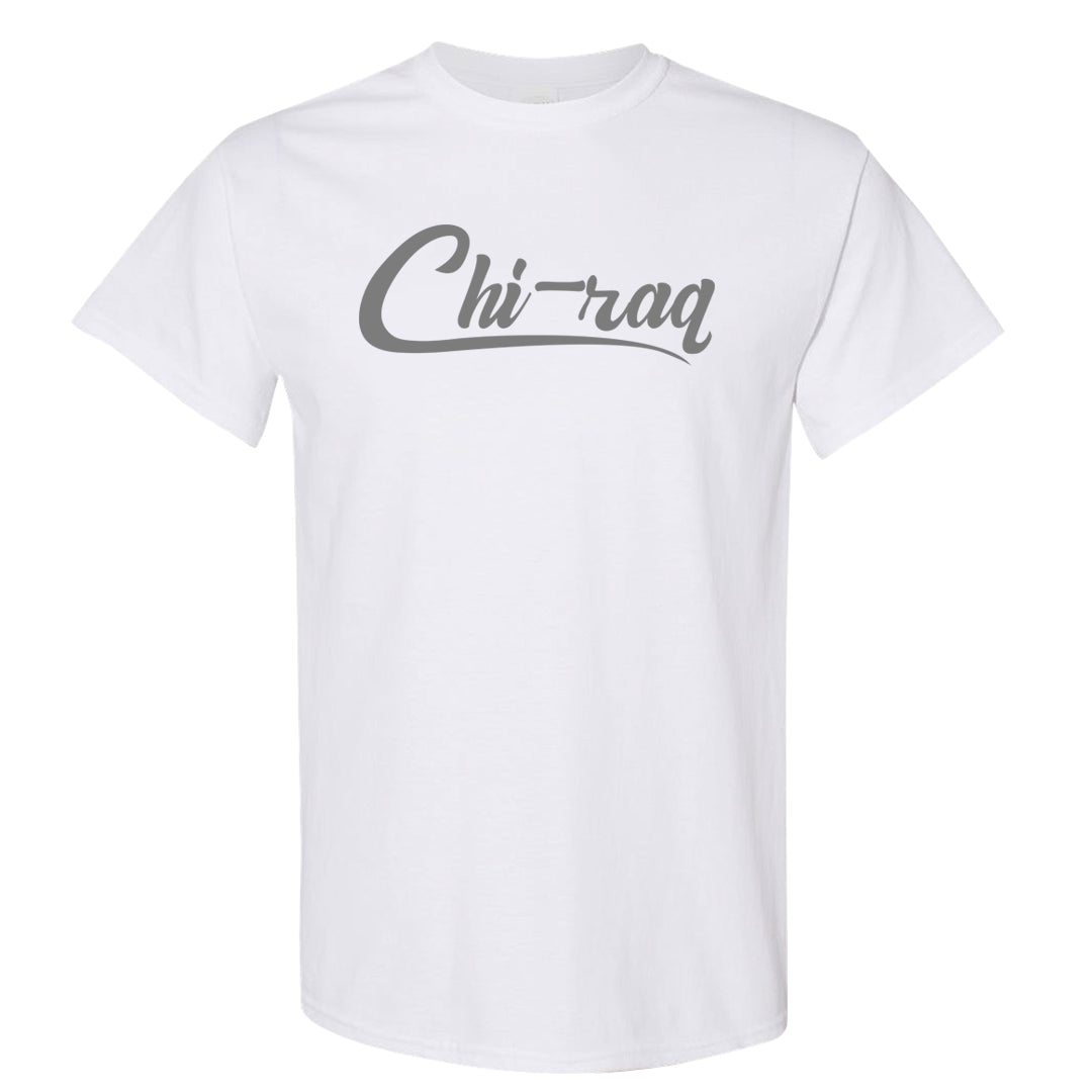 Cement Grey Low 11s T Shirt | Chiraq, White