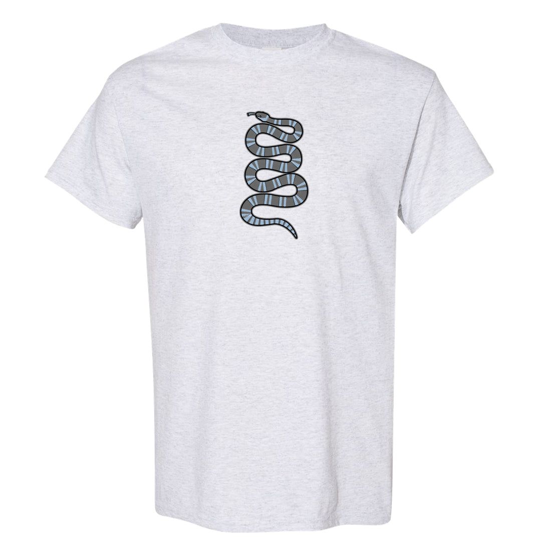Cement Grey Low 11s T Shirt | Coiled Snake, Ash