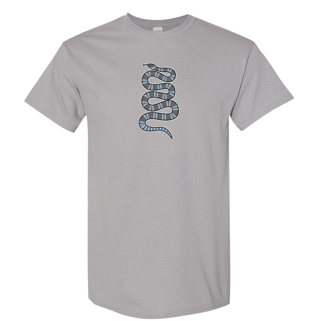 Cement Grey Low 11s T Shirt | Coiled Snake, Gravel