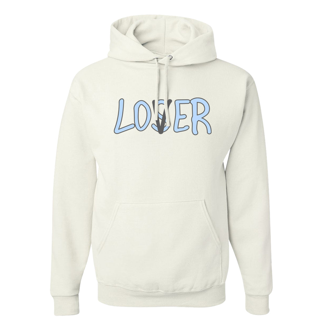 Cement Grey Low 11s Hoodie | Lover, White