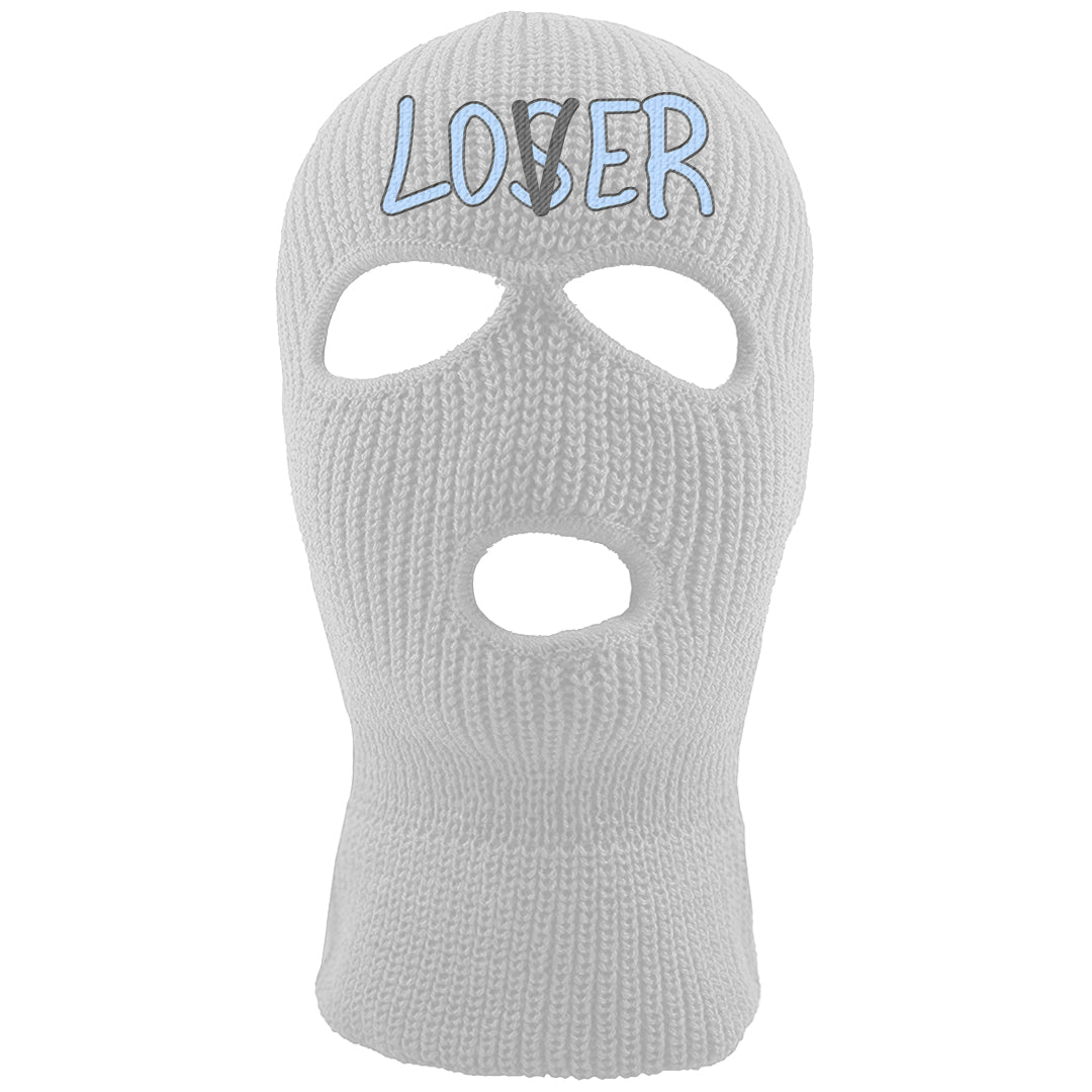 Cement Grey Low 11s Ski Mask | Lover, White
