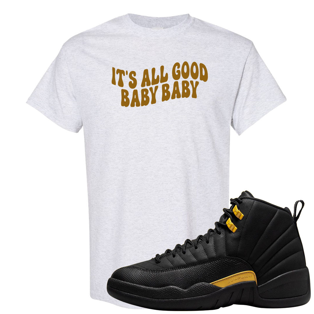 Black Gold Taxi 12s T Shirt | All Good Baby, Ash