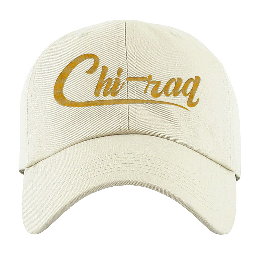 Black Gold Taxi 12s Dad Hat | Chiraq, White