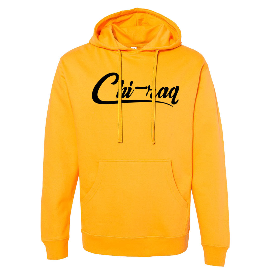 Black Gold Taxi 12s Hoodie | Chiraq, Gold