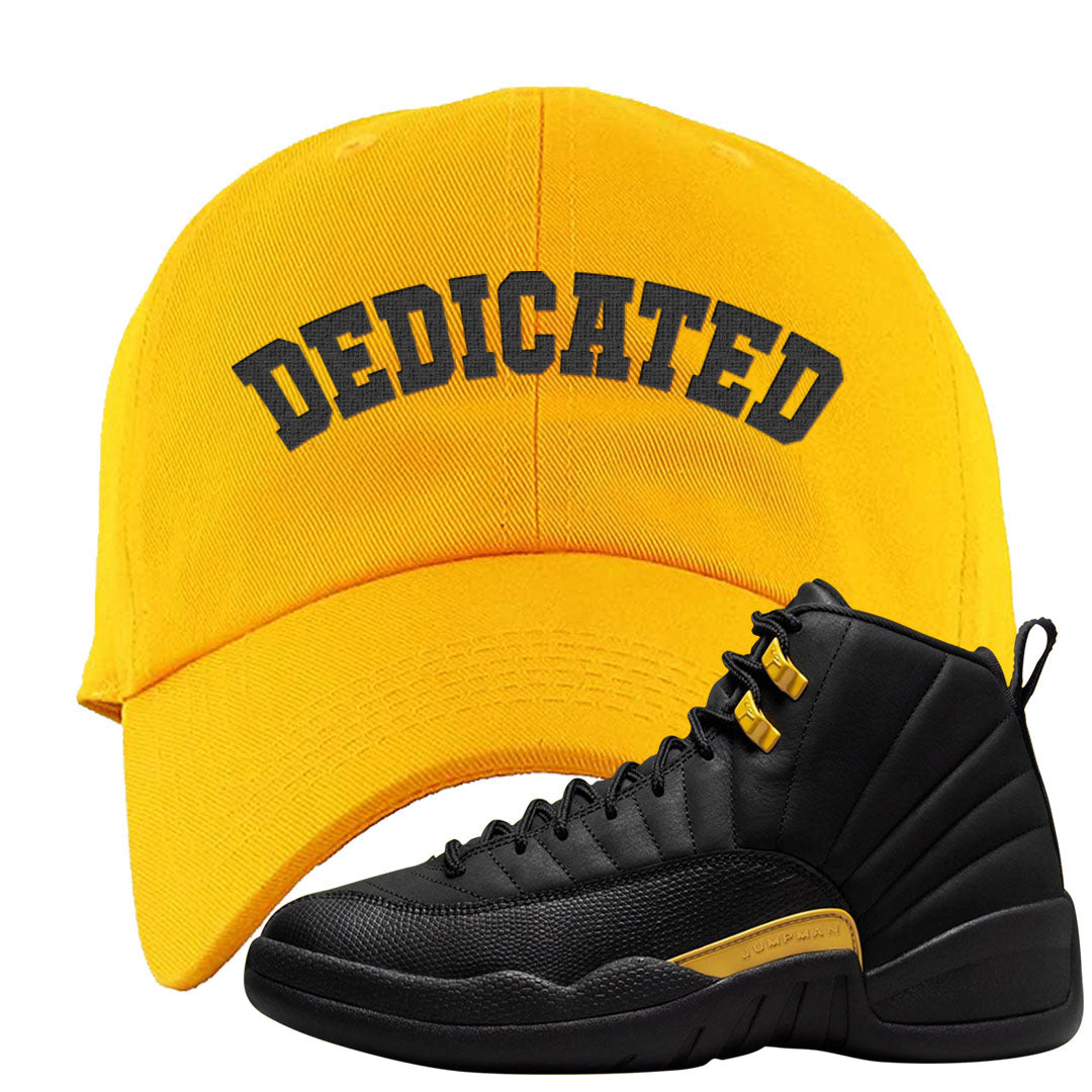 Black Gold Taxi 12s Dad Hat | Dedicated, Gold