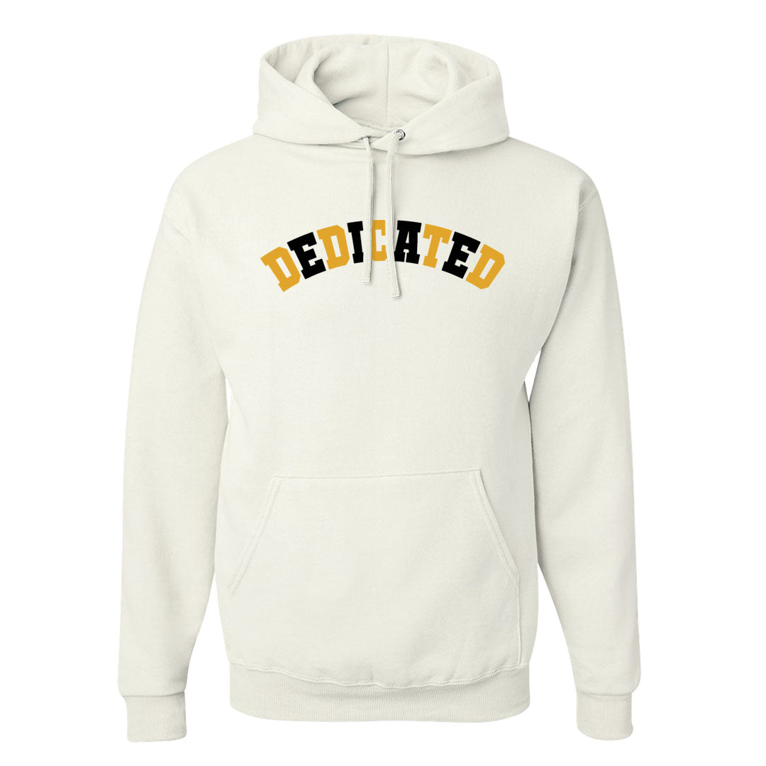 Black Gold Taxi 12s Hoodie | Dedicated, White