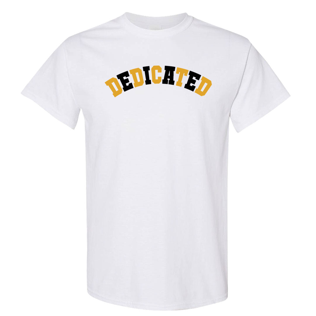 Black Gold Taxi 12s T Shirt | Dedicated, White