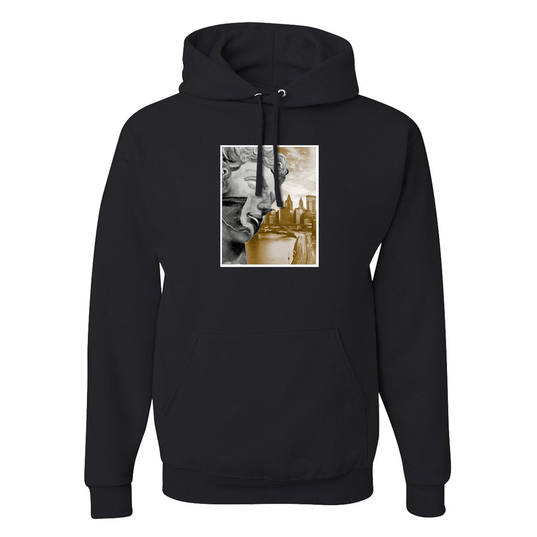 Black Gold Taxi 12s Hoodie | Miguel, Black