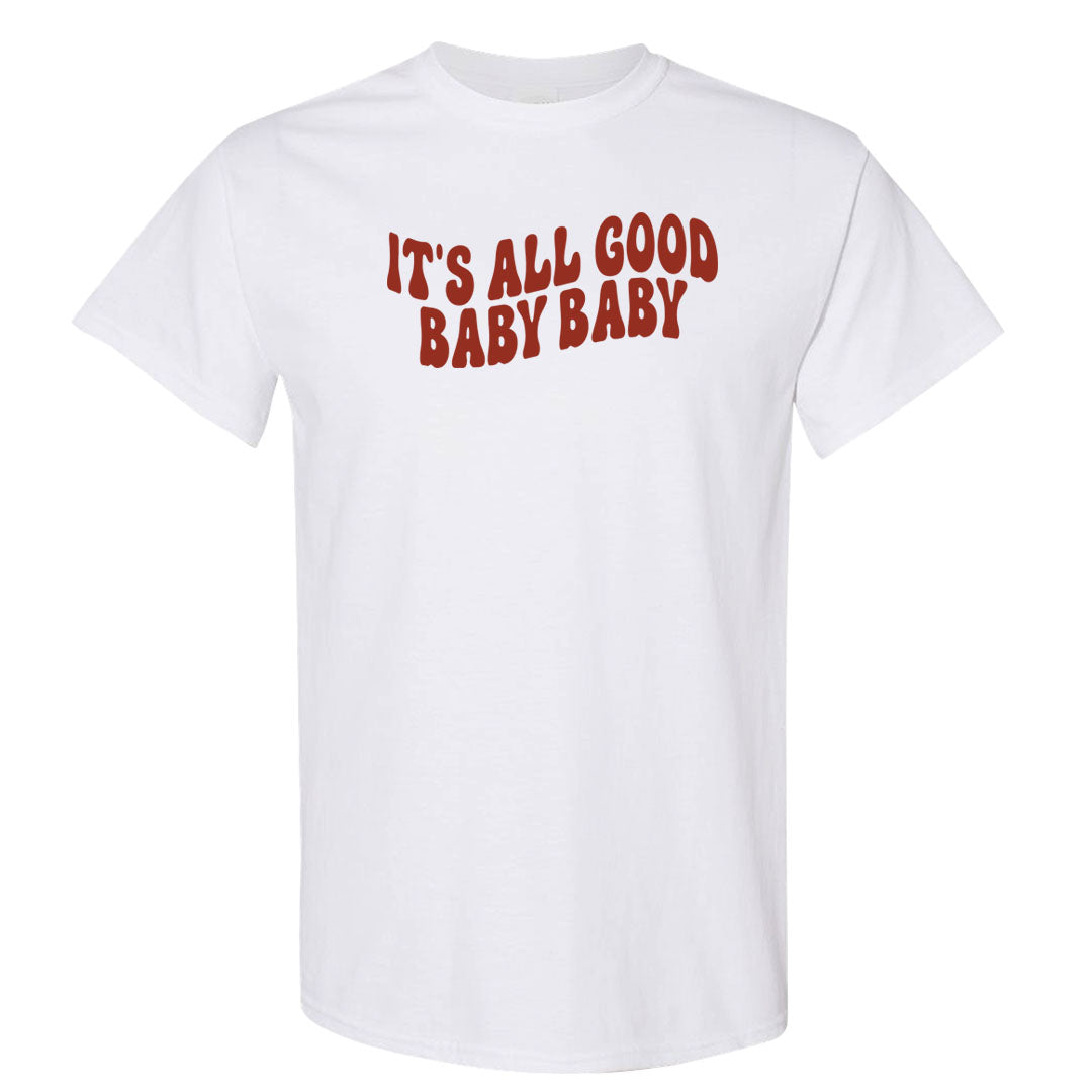 Midnight Navy Golf 12s T Shirt | All Good Baby, White
