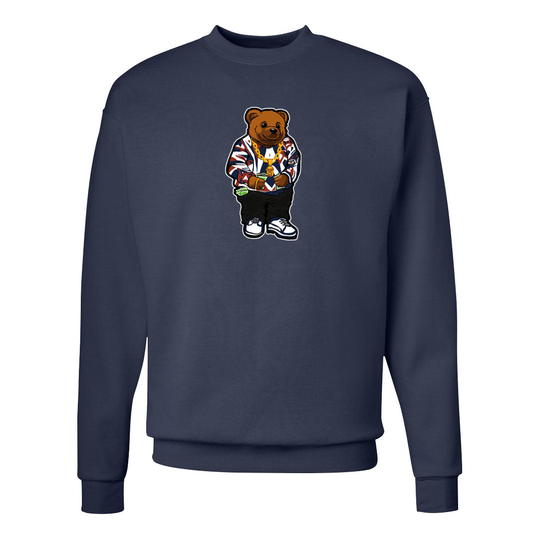 Midnight Navy Golf 12s Crewneck Sweatshirt | Sweater Bear, Navy