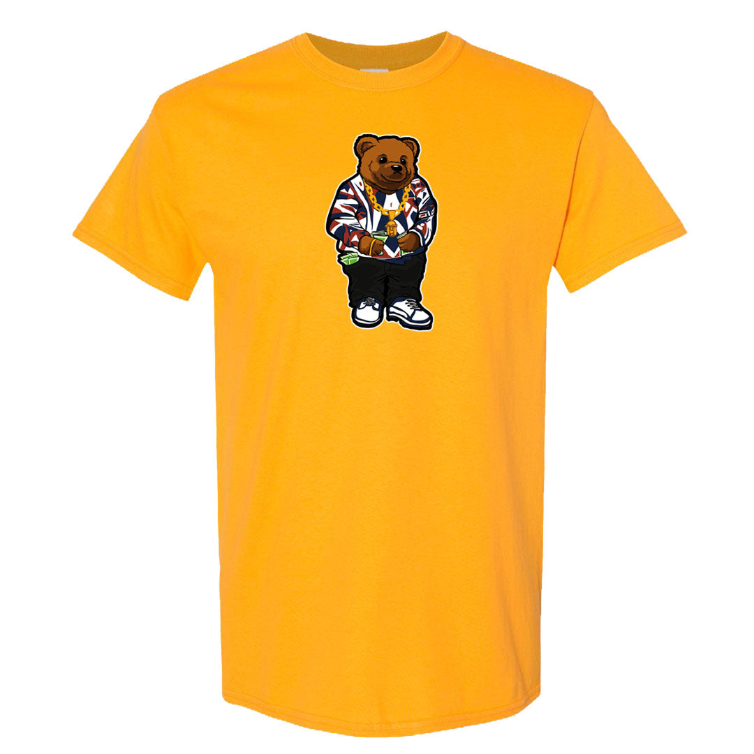 Midnight Navy Golf 12s T Shirt | Sweater Bear, Gold