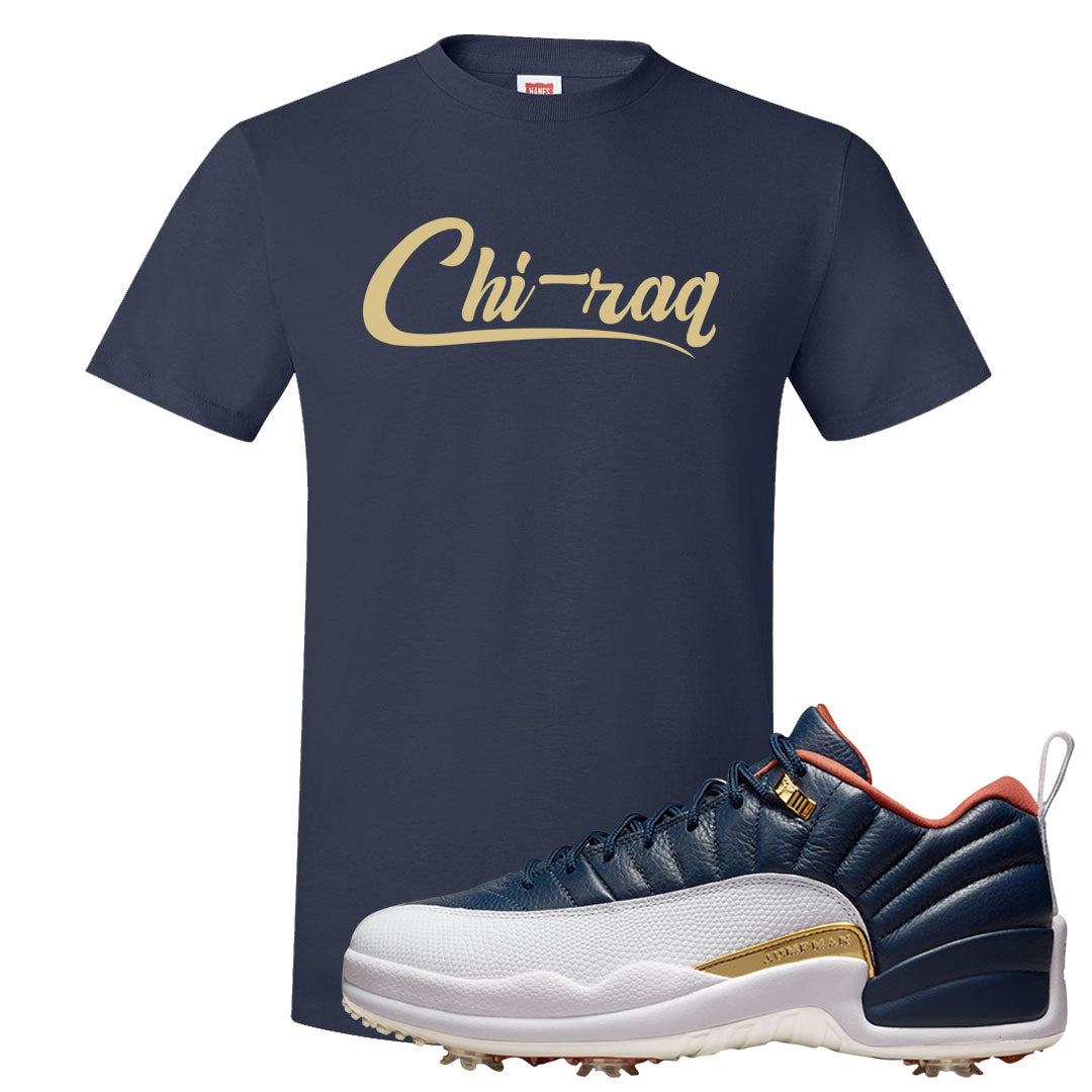 Midnight Navy Golf 12s T Shirt | Chiraq, Navy