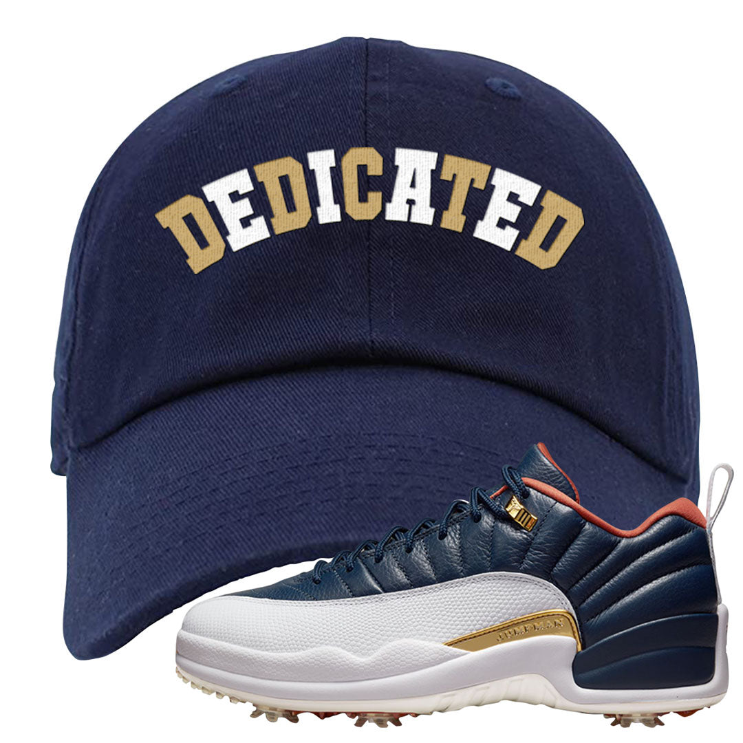 Midnight Navy Golf 12s Dad Hat | Dedicated, Navy