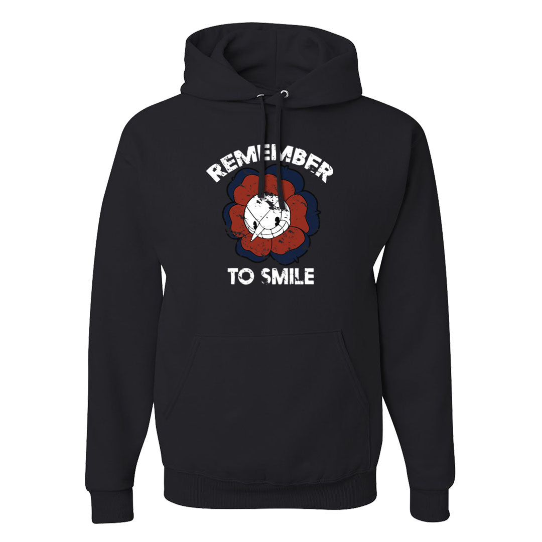 Midnight Navy Golf 12s Hoodie | Remember To Smile, Black