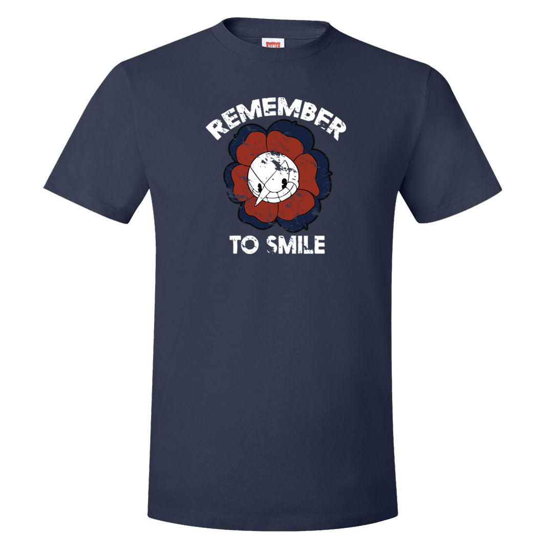 Midnight Navy Golf 12s T Shirt | Remember To Smile, Navy