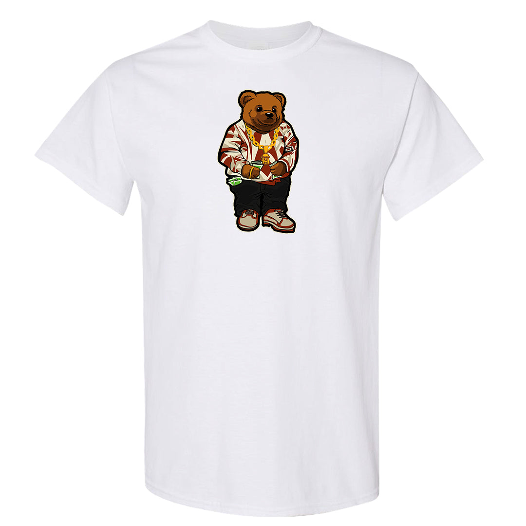 Muslin Black Burnt Sunrise 12s T Shirt | Sweater Bear, White